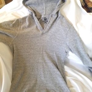 Monument knitted thermal hoodie / sz. XL